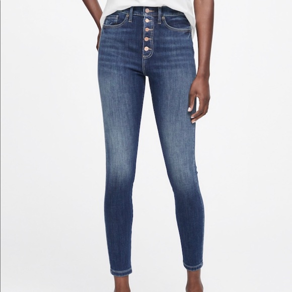 banana republic button fly jeans